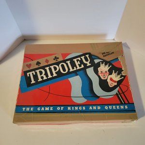 Vintage Cadaco Ellis Tripoley The Game of Kings & Queens